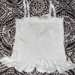 TILLYS Girls White Smocked Top